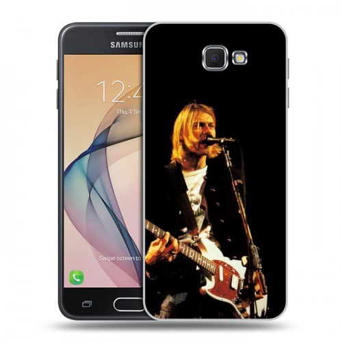 Дизайнерский пластиковый чехол для Samsung Galaxy J5 Prime nirvana