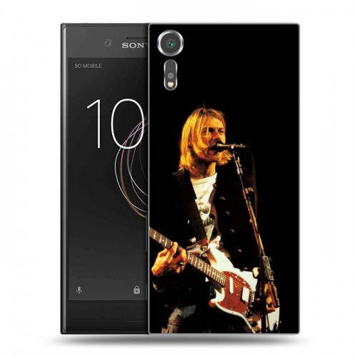 Дизайнерский пластиковый чехол для Sony Xperia XZs nirvana