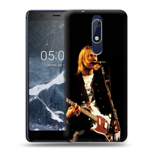 Дизайнерский пластиковый чехол для Nokia 5.1 nirvana