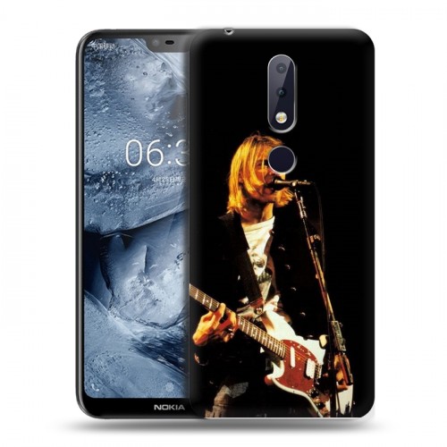 Дизайнерский пластиковый чехол для Nokia 6.1 Plus nirvana