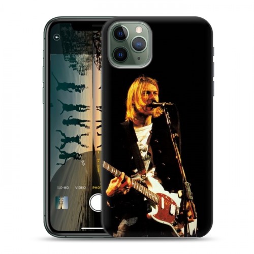 Дизайнерский пластиковый чехол для Iphone 11 Pro nirvana