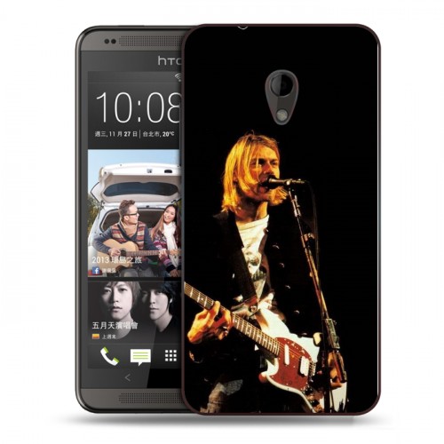 Дизайнерский пластиковый чехол для HTC Desire 700 nirvana