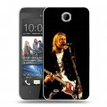 Дизайнерский пластиковый чехол для HTC Desire 300 nirvana