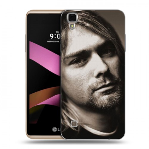 Дизайнерский пластиковый чехол для LG X Style nirvana