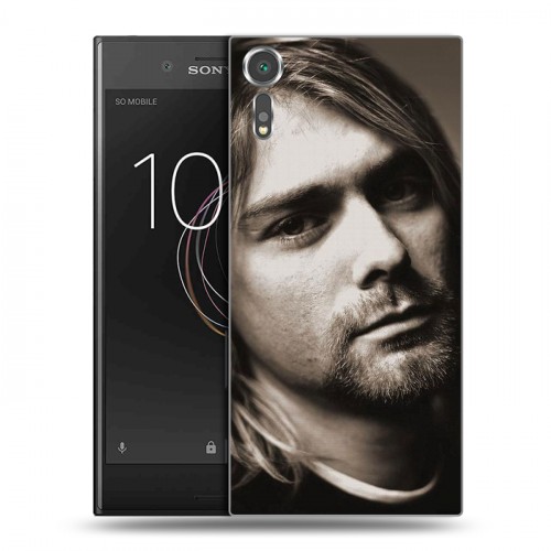 Дизайнерский пластиковый чехол для Sony Xperia XZs nirvana