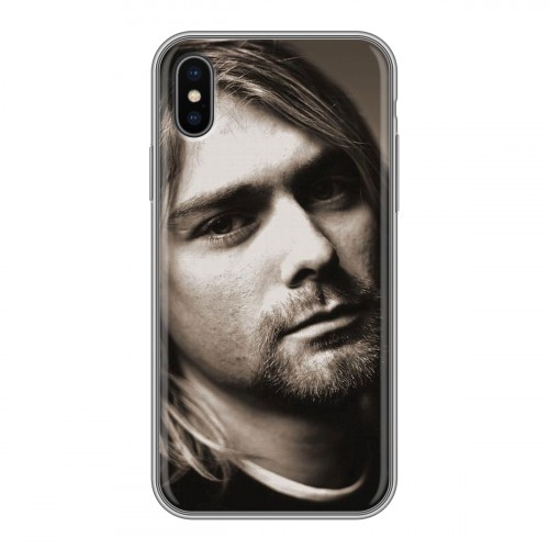 Дизайнерский силиконовый чехол для Iphone x10 nirvana