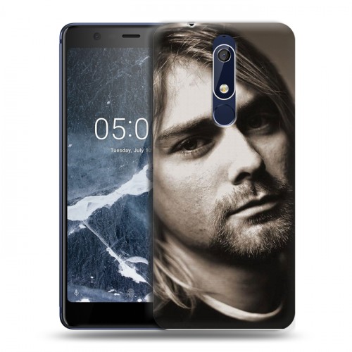 Дизайнерский пластиковый чехол для Nokia 5.1 nirvana