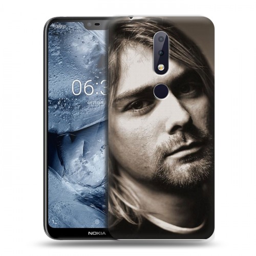 Дизайнерский пластиковый чехол для Nokia 6.1 Plus nirvana