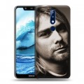 Дизайнерский силиконовый чехол для Nokia 5.1 Plus nirvana