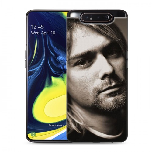 Дизайнерский пластиковый чехол для Samsung Galaxy A80 nirvana