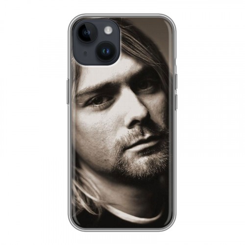 Дизайнерский пластиковый чехол для Iphone 14 nirvana