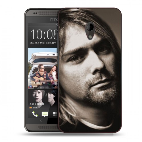 Дизайнерский пластиковый чехол для HTC Desire 700 nirvana