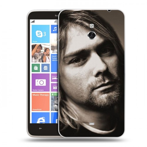 Дизайнерский пластиковый чехол для Nokia Lumia 1320 nirvana