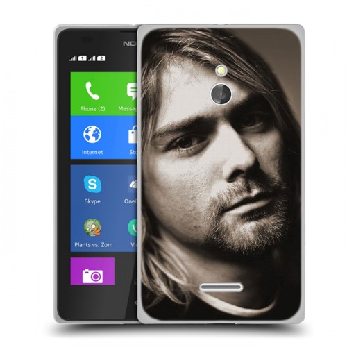 Дизайнерский силиконовый чехол для Nokia XL nirvana