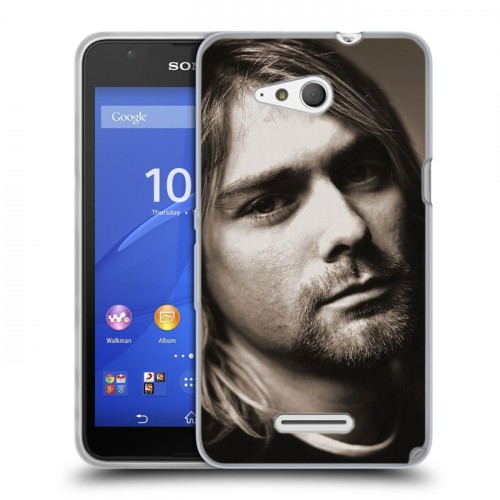 Дизайнерский пластиковый чехол для Sony Xperia E4g nirvana