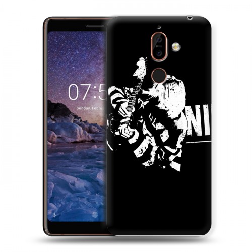 Дизайнерский пластиковый чехол для Nokia 7 Plus nirvana