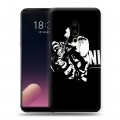 Дизайнерский пластиковый чехол для Meizu 15 Plus nirvana