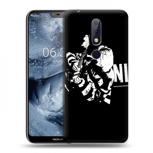 Дизайнерский силиконовый чехол для Nokia 6.1 Plus nirvana