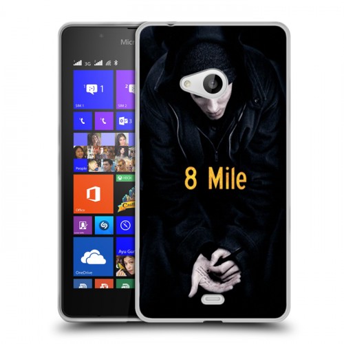 Дизайнерский пластиковый чехол для Microsoft Lumia 540 Eminem