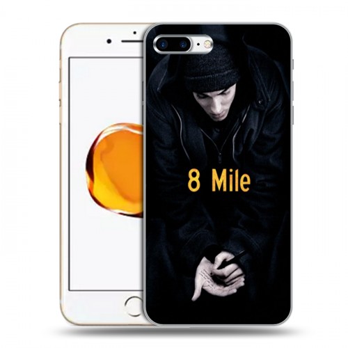 Дизайнерский пластиковый чехол для Iphone 7 Plus / 8 Plus Eminem