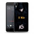 Дизайнерский пластиковый чехол для HTC Desire 825 Eminem