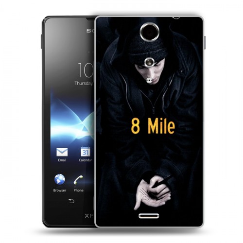 Дизайнерский пластиковый чехол для Sony Xperia TX Eminem