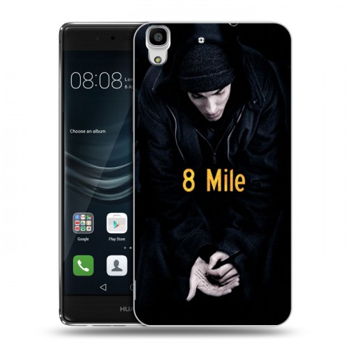 Дизайнерский пластиковый чехол для Huawei Y6II Eminem