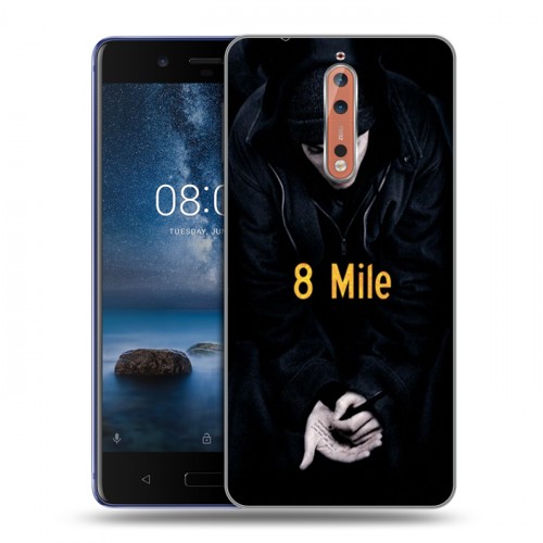 Дизайнерский пластиковый чехол для Nokia 8 Eminem