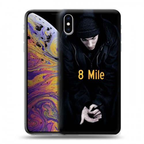Дизайнерский силиконовый чехол для Iphone Xs Max Eminem