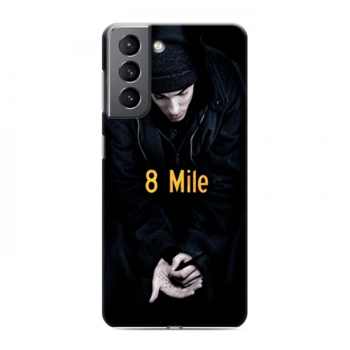 Дизайнерский пластиковый чехол для Samsung Galaxy S21 Eminem
