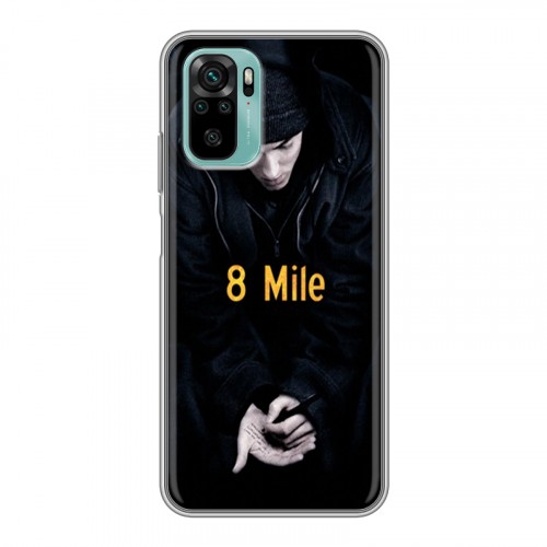 Дизайнерский силиконовый чехол для Xiaomi RedMi Note 10 Eminem