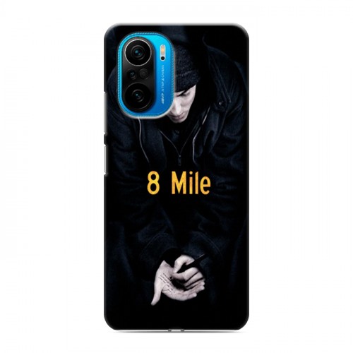 Дизайнерский силиконовый чехол для Xiaomi Poco F3 Eminem