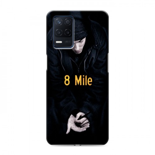 Дизайнерский силиконовый с усиленными углами чехол для Realme Narzo 30 5G Eminem