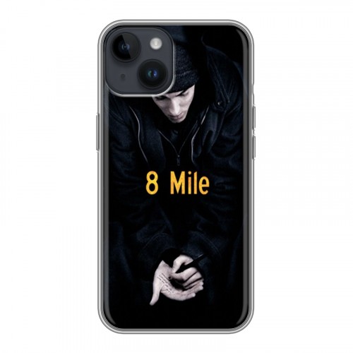 Дизайнерский пластиковый чехол для Iphone 14 Eminem