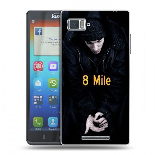 Дизайнерский пластиковый чехол для Lenovo Vibe Z Eminem