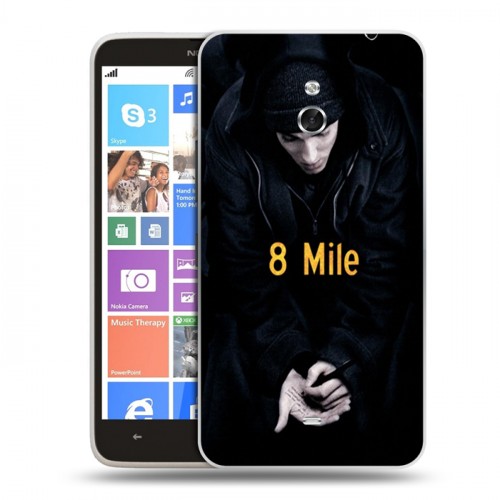 Дизайнерский пластиковый чехол для Nokia Lumia 1320 Eminem