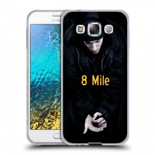 Дизайнерский пластиковый чехол для Samsung Galaxy E5 Eminem