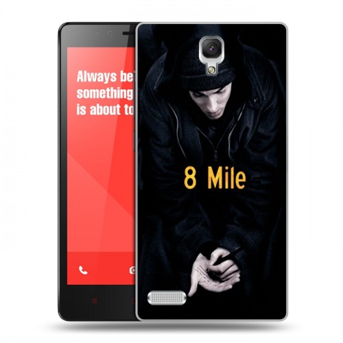 Дизайнерский силиконовый чехол для Xiaomi RedMi Note Eminem