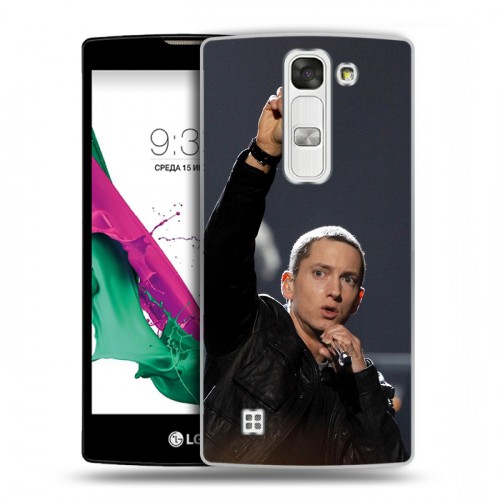 Дизайнерский пластиковый чехол для LG G4c Eminem