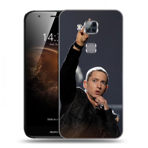 Дизайнерский пластиковый чехол для Huawei G8 Eminem