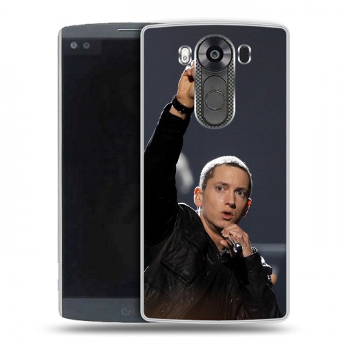 Дизайнерский пластиковый чехол для LG V10 Eminem