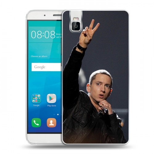 Дизайнерский пластиковый чехол для Huawei ShotX Eminem