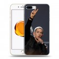 Дизайнерский пластиковый чехол для Iphone 7 Plus / 8 Plus Eminem