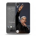 Дизайнерский пластиковый чехол для HTC Desire 530 Eminem