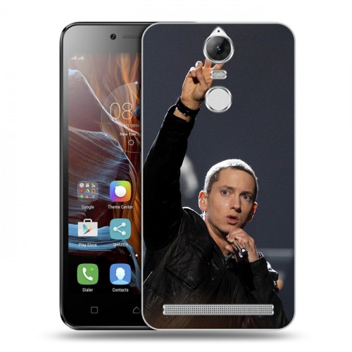 Дизайнерский пластиковый чехол для Lenovo K5 Note Eminem