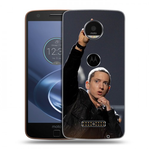 Дизайнерский пластиковый чехол для Lenovo Moto Z Eminem