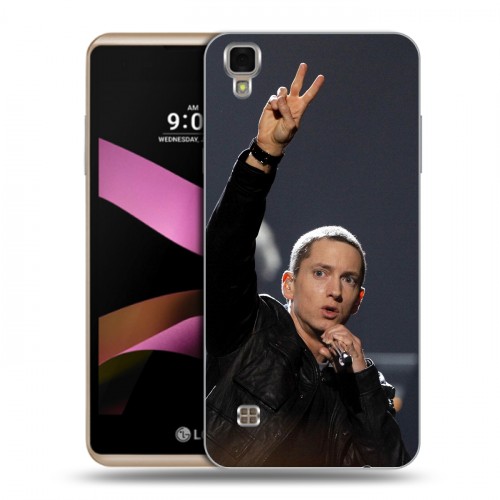 Дизайнерский пластиковый чехол для LG X Style Eminem