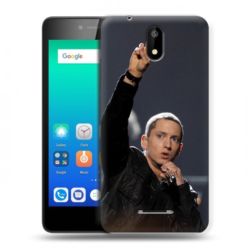 Дизайнерский силиконовый чехол для Micromax Q409 Eminem