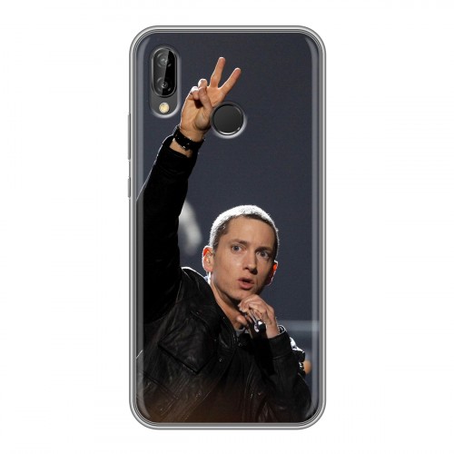 Дизайнерский силиконовый чехол для Huawei P20 Lite Eminem