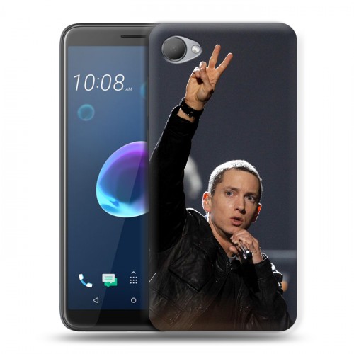 Дизайнерский пластиковый чехол для HTC Desire 12 Eminem